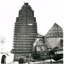 Turmgeruest Kamenz 1992 02